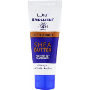 LUNA EMOLLIENT SHEA BUTTER LIP THERAPY 10 GM